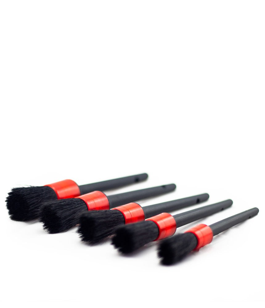 Pinceaux de Précision Detailing Auto – Pack de 5