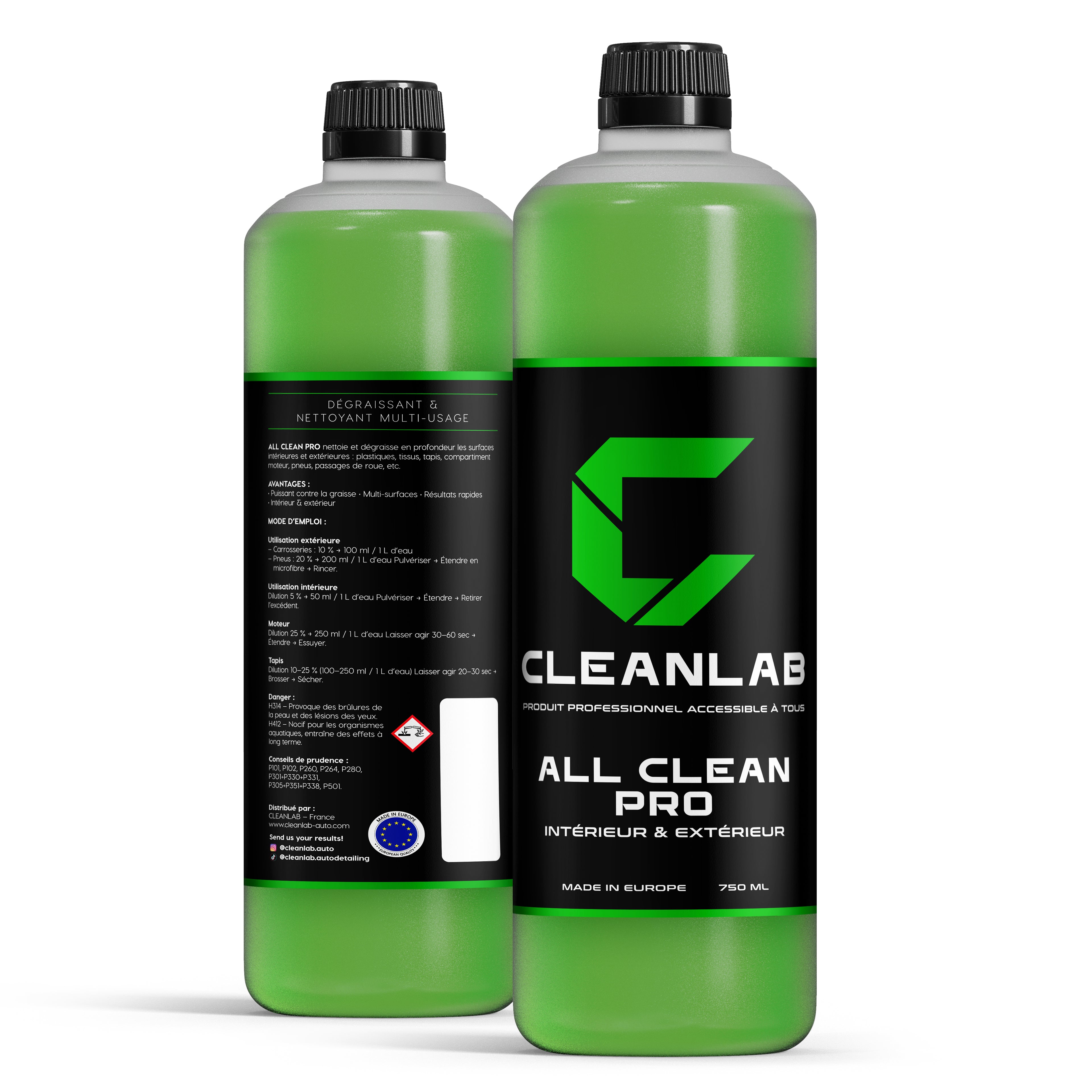 A.P.C Auto – Nettoyant Multi-Usages Concentré