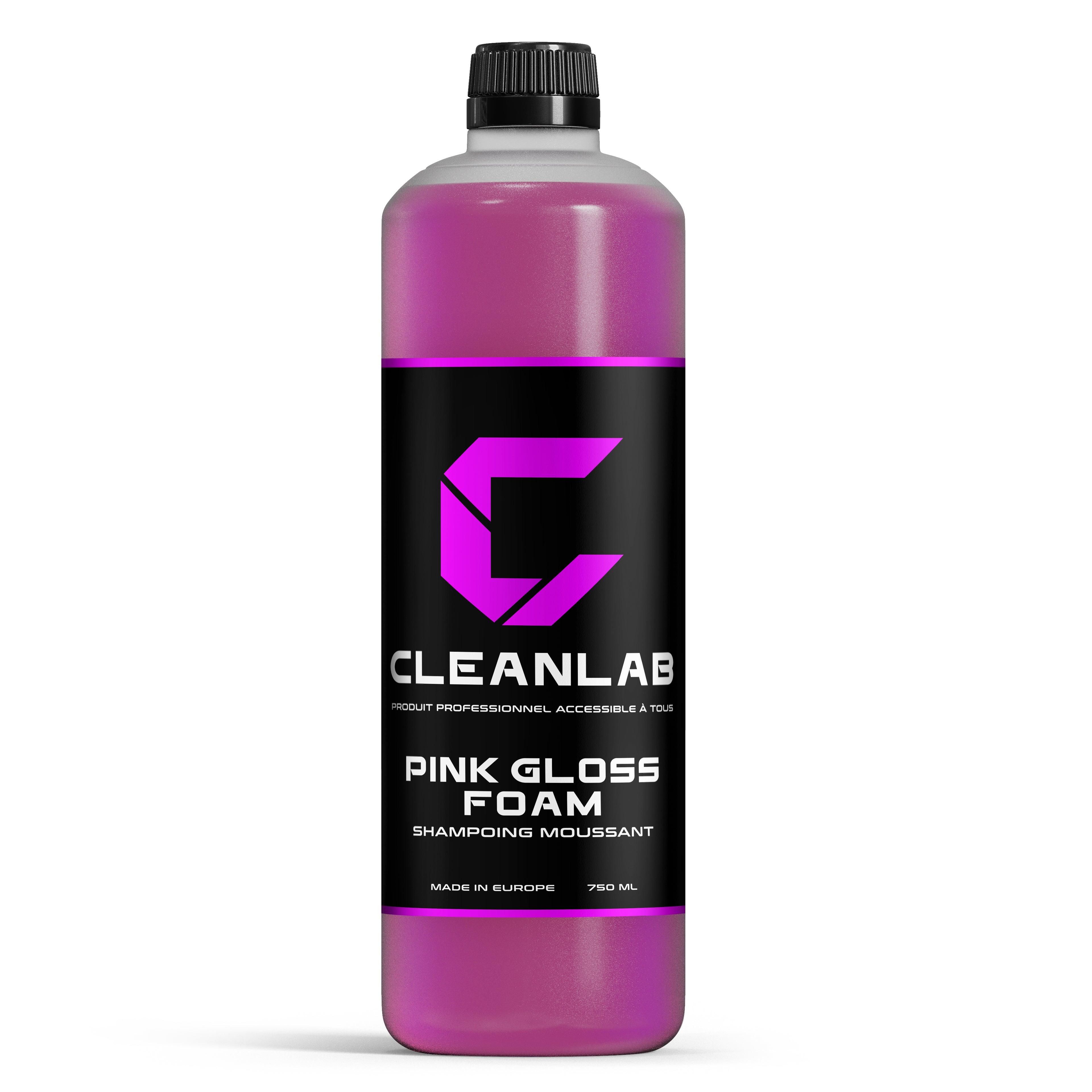Pink Gloss Foam - Shampoing Moussant Auto
